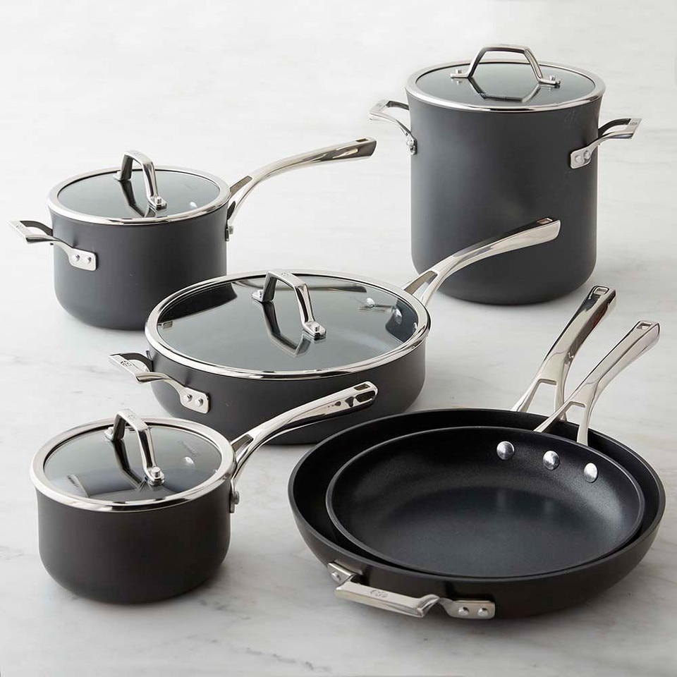 Calphalon Elite Nonstick 10Piece Cookware Set Williams Sonoma AU